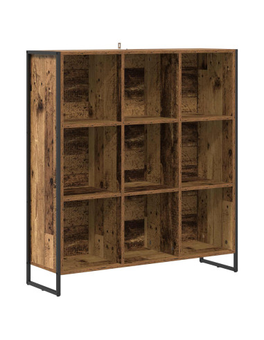 Armadio per Libri Legno vecchio 99.5 x 30 x 108.5 cm