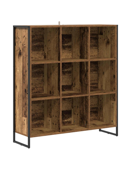 Armadio per Libri Legno vecchio 99.5 x 30 x 108.5 cm