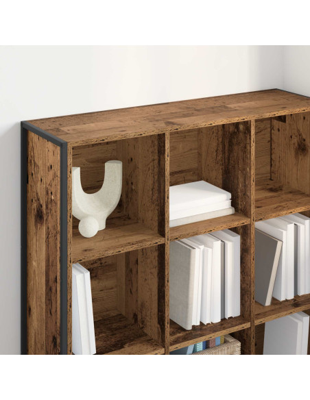 Armadio per Libri Legno vecchio 99.5 x 30 x 108.5 cm