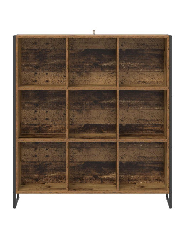 Armadio per Libri Legno vecchio 99.5 x 30 x 108.5 cm
