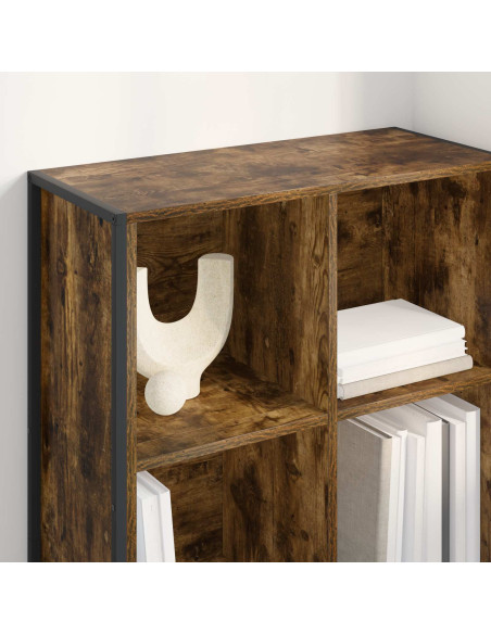 Armadio per Libri Quercia Fumosa 99.5 x 30 x 108.5 cm