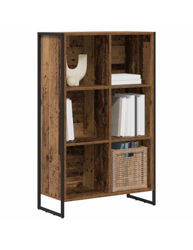 Armadio per Libri Legno vecchio 99.5 x 30 x 108.5 cm