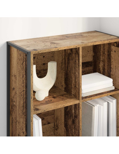 Armadio per Libri Legno vecchio 99.5 x 30 x 108.5 cm