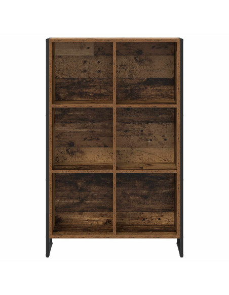 Armadio per Libri Legno vecchio 99.5 x 30 x 108.5 cm
