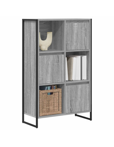 Armadio per Libri Grigio Sonoma 68 x 30 x 108.5 cm