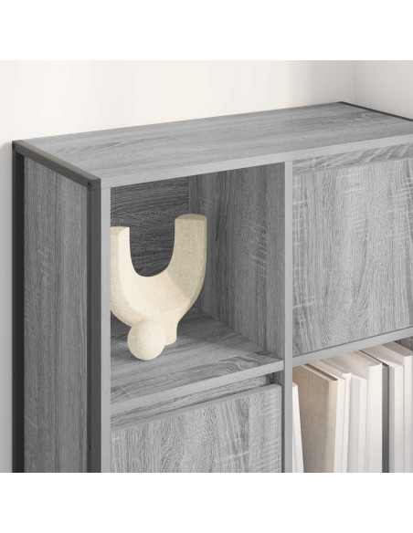 Armadio per Libri Grigio Sonoma 68 x 30 x 108.5 cm