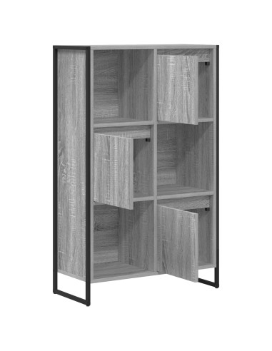 Armadio per Libri Grigio Sonoma 68 x 30 x 108.5 cm