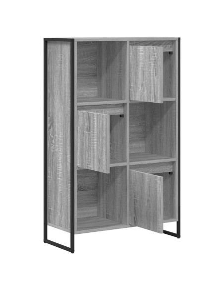 Armadio per Libri Grigio Sonoma 68 x 30 x 108.5 cm