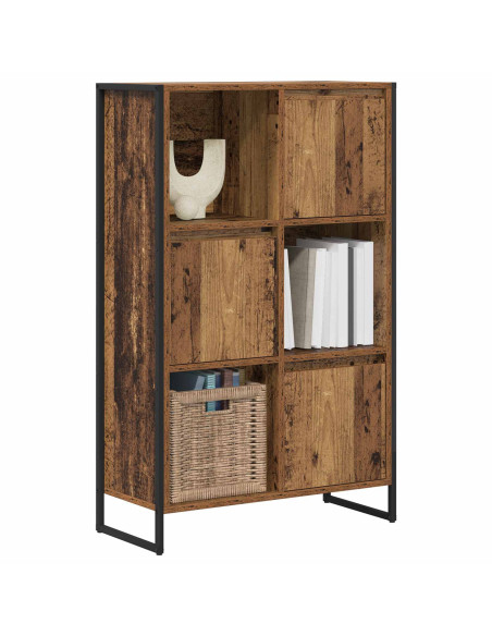 Armadio per Libri Legno vecchio 68 x 30 x 108.5 cm