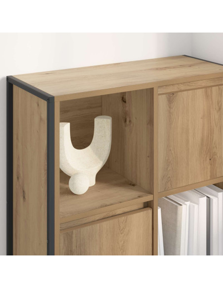 Armadio per Libri Rovere Artigianale 68 x 30 x 108.5 cm