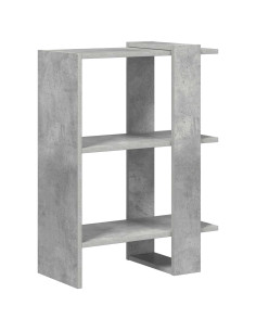 Libreria Grigio cemento 52 x 25 x 71,5 cm Legno multistrato 2
