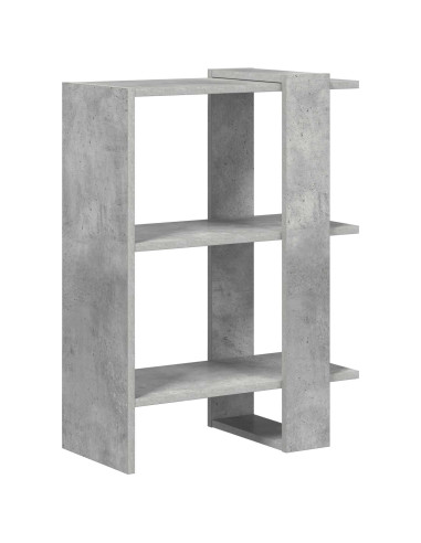 Libreria Grigio cemento 52 x 25 x 71,5 cm Legno multistrato