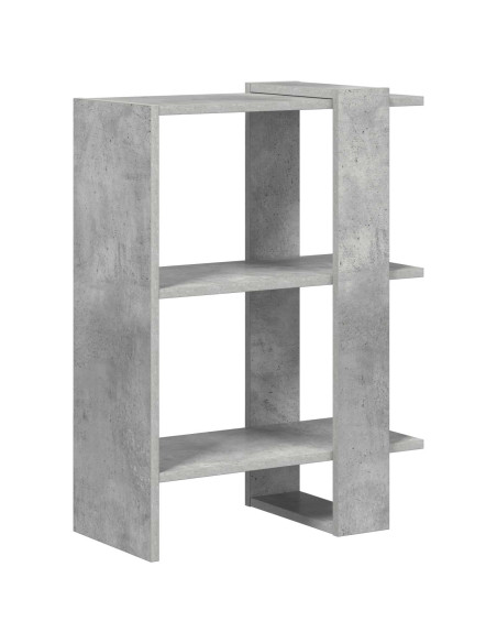 Libreria Grigio cemento 52 x 25 x 71,5 cm Legno multistrato