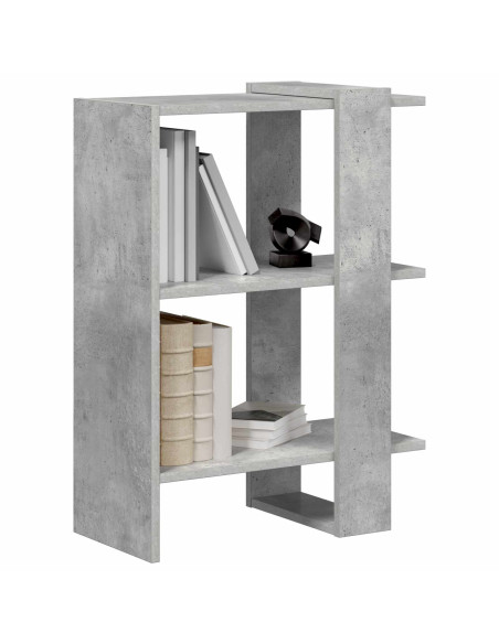 Libreria Grigio cemento 52 x 25 x 71,5 cm Legno multistrato