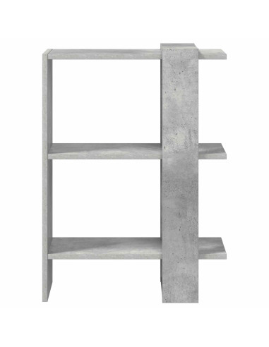Libreria Grigio cemento 52 x 25 x 71,5 cm Legno multistrato