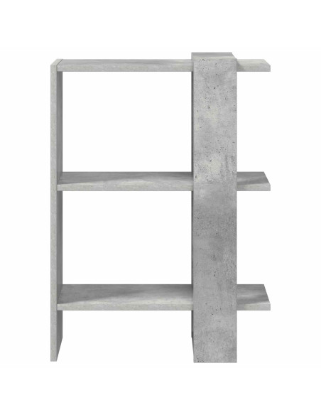 Libreria Grigio cemento 52 x 25 x 71,5 cm Legno multistrato