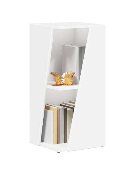 Mensola laterale Bianco 33 x 32 x 70,5 cm Legno multistrato