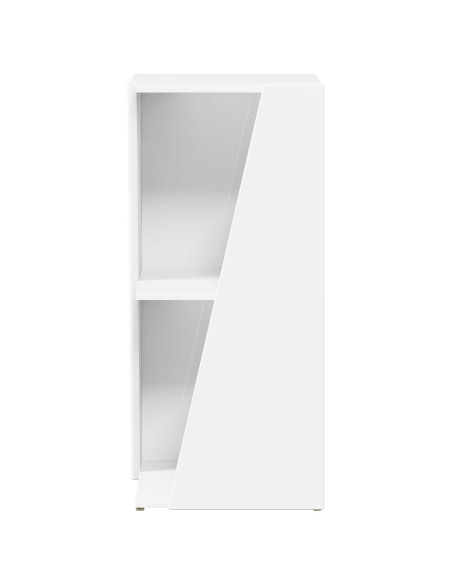 Mensola laterale Bianco 33 x 32 x 70,5 cm Legno multistrato
