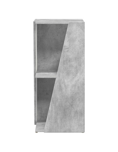 Mensola laterale Grigio cemento 33 x 32 x 70,5 cm