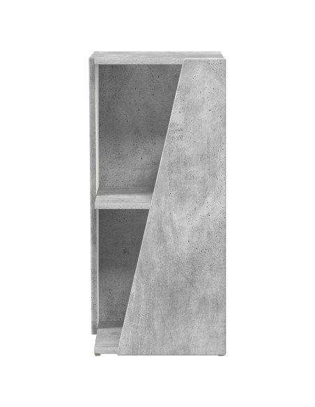 Mensola laterale Grigio cemento 33 x 32 x 70,5 cm