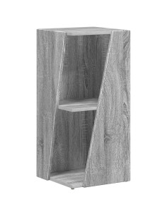Mensola laterale Grigio Sonoma 33 x 32 x 70,5 cm 2
