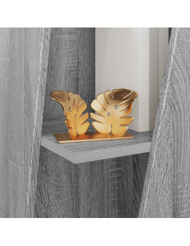 Mensola laterale Grigio Sonoma 33 x 32 x 70,5 cm