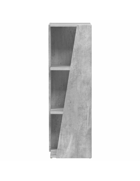 Mensola laterale Grigio cemento 33 x 32 x 100,5 cm