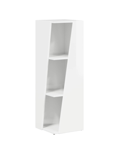 Mensola laterale Bianco Lucido 33 x 32 x 100,5 cm