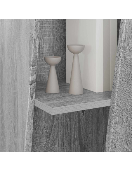 Mensola laterale Grigio Sonoma 33 x 32 x 100,5 cm