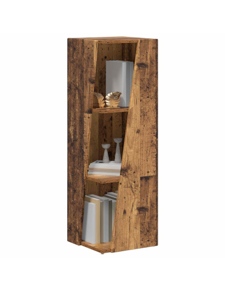 Mensola laterale Legno vecchio 33 x 32 x 100,5 cm