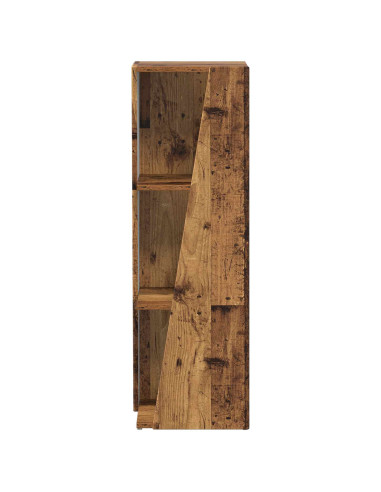 Mensola laterale Legno vecchio 33 x 32 x 100,5 cm