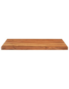 Piano Tavolo 110x80x3,8 cm Rettangolare Legno Massello Acacia 2