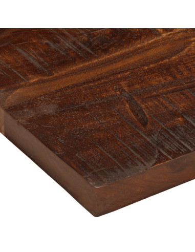 Piano Tavolo 60x30x3,8 cm Rettangolare in Massello di Recupero