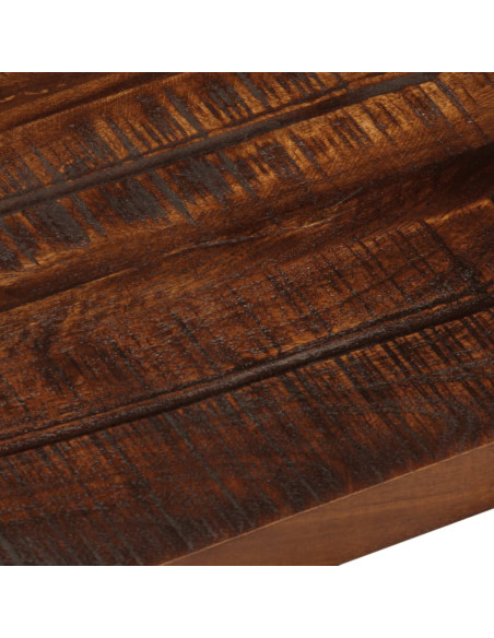 Piano Tavolo 60x30x3,8 cm Rettangolare in Massello di Recupero