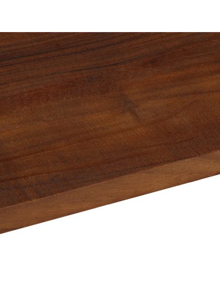 Piano Tavolo 70x30x3,8 cm Rettangolare in Massello di Recupero