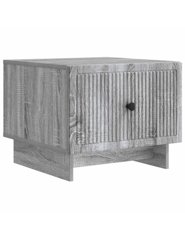 Tavolino da salotto con cassetto Grigio Sonoma 49 x 50 x 40 cm