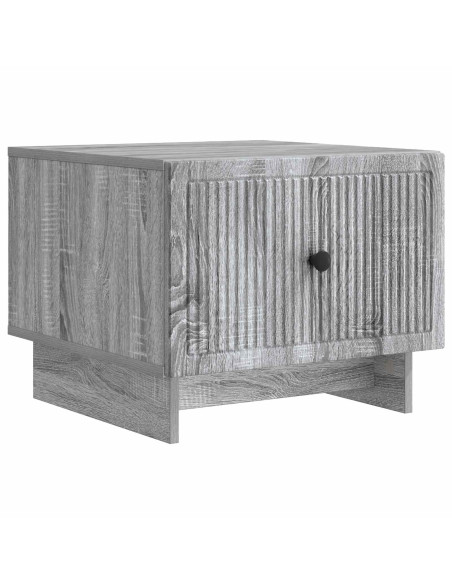 Tavolino da salotto con cassetto Grigio Sonoma 49 x 50 x 40 cm