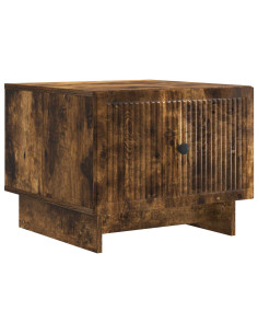 Tavolino da salotto con cassetto Rovere Fumo 49 x 50 x 40 cm