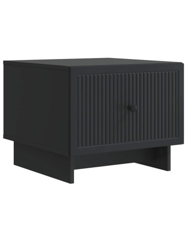 Tavolino da salotto Nero 49 x 50 x 40 cm Legno ingegnerizzato