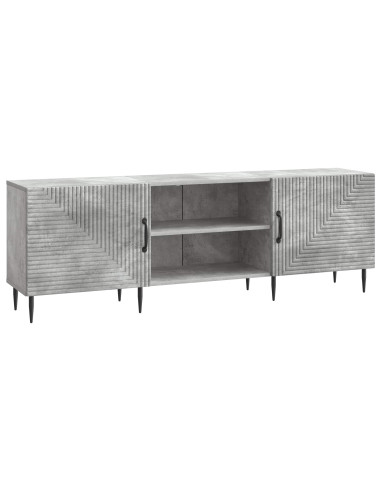 Mobile TV Grigio Cemento 150 x 31 x 50 cm Legno ingegnerizzato
