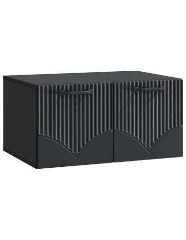 Mobile Porta TV da Muro Nero 59,5 x 41 x 30 cm