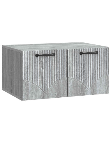 Mobile Porta TV da Muro Grigio Sonoma 59,5 x 41 x 30 cm