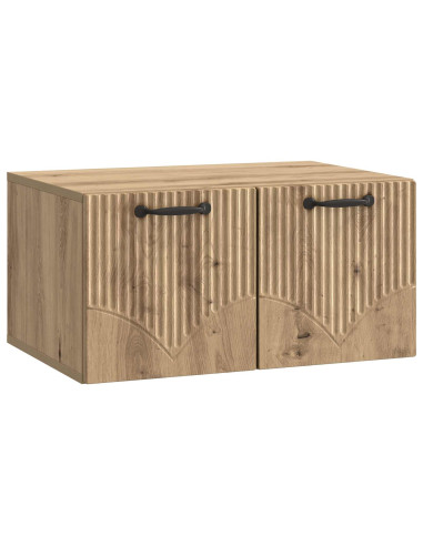 Mobile Porta TV da Muro Rovere Artigianale 59,5 x 41 x 30 cm