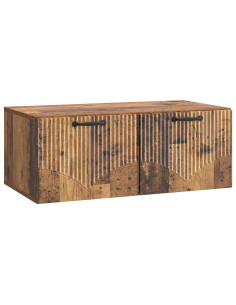 Mobile Porta TV da Muro Legno antico 78,5 x 41 x 30 cm