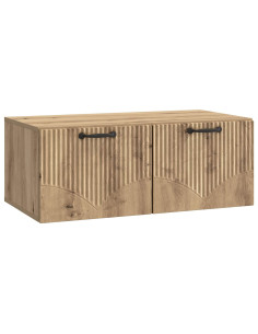 Mobile Porta TV da Muro Rovere Artigianale 78,5 x 41 x 30 cm