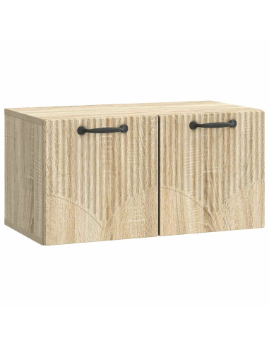 Mobile Porta TV da Muro Rovere Sonoma 59,5 x 31 x 30 cm