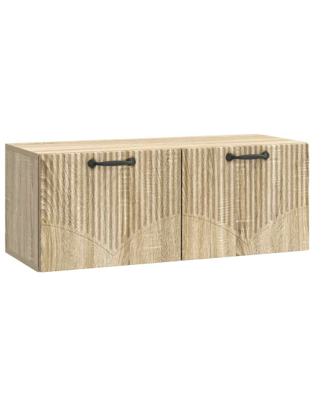 Mobile Porta TV da Muro Rovere Sonoma 78,5 x 31 x 30 cm