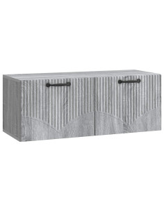 Mobile Porta TV da Muro Grigio Sonoma 78,5 x 31 x 30 cm