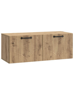 Mobile Porta TV da Muro Rovere Artigianale 78,5 x 31 x 30 cm