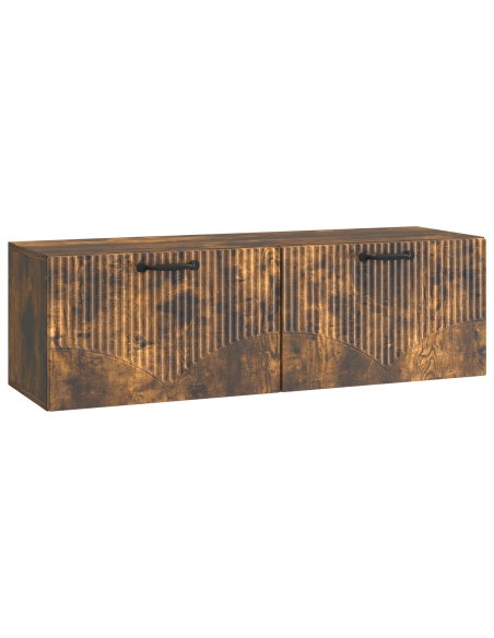 Mobile Porta TV da Muro Rovere Fumo 98 x 31 x 30 cm